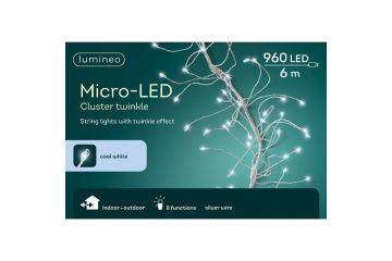 LUMINEO 960 Micro LED String Lights-Cool White - image 1