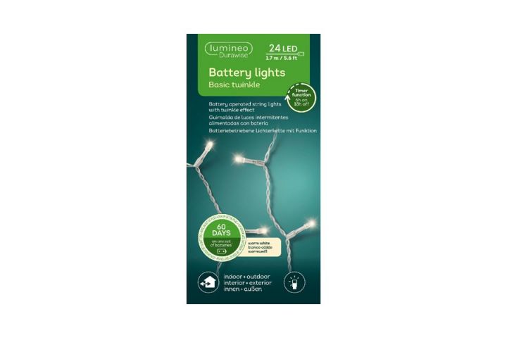 LUMINEO 24 Battery Operated Lights-Warm White - image 1