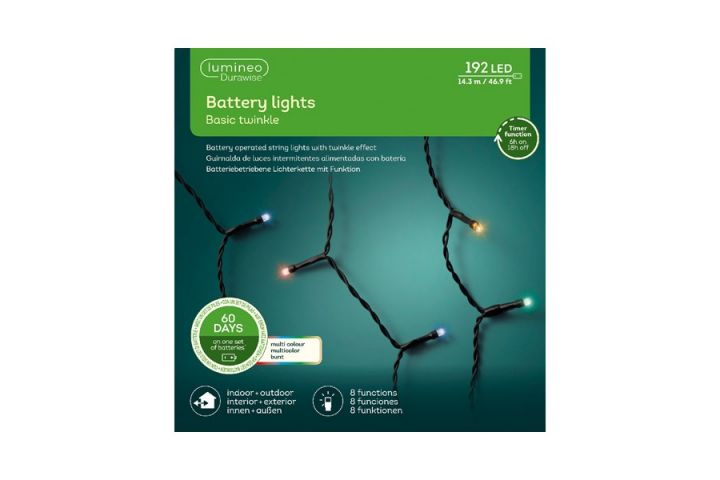 LUMINEO 192 Battery Operated Lights-Multi - image 1