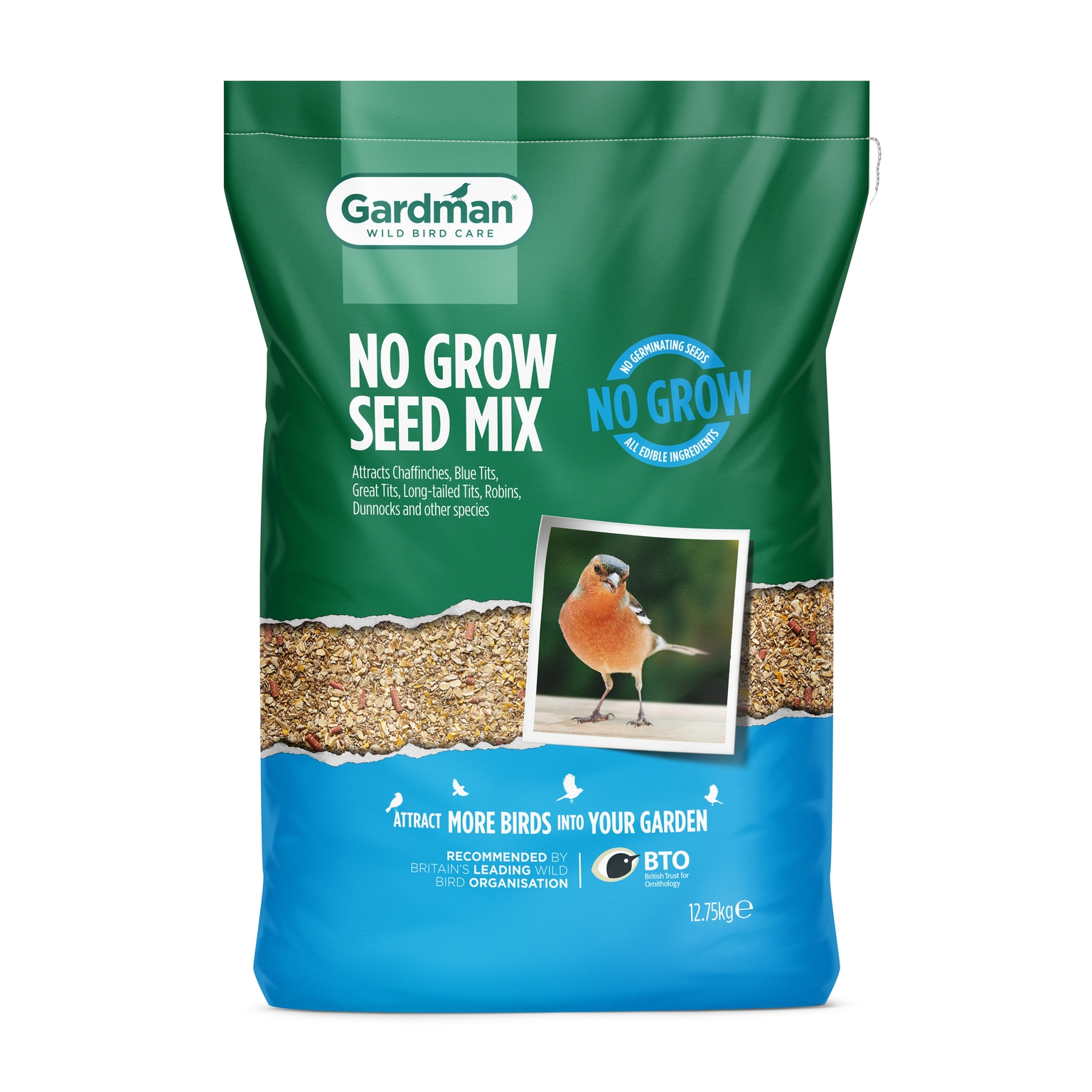 peckish no grow seed mix 12.75 kg