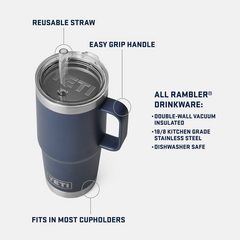 Rambler® Straw Mug Seafoam 25oz - image 4