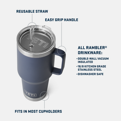 Rambler® Straw Mug Seafoam 35oz - image 4