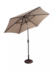 Riviera 2.5m Parasol Taupe