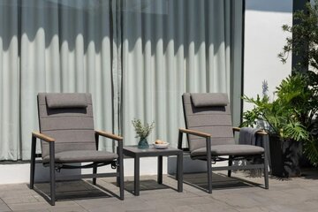 Topaz Reclining Companion Set Grey