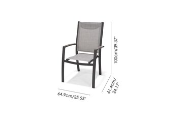 Urbanite Recliner Stacking Chair Dark - image 6