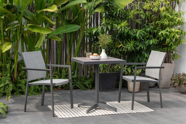 Urbanite Stacking Bistro Set Dark - image 1