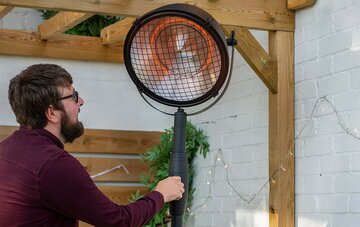 Vintage Searchlight Heater